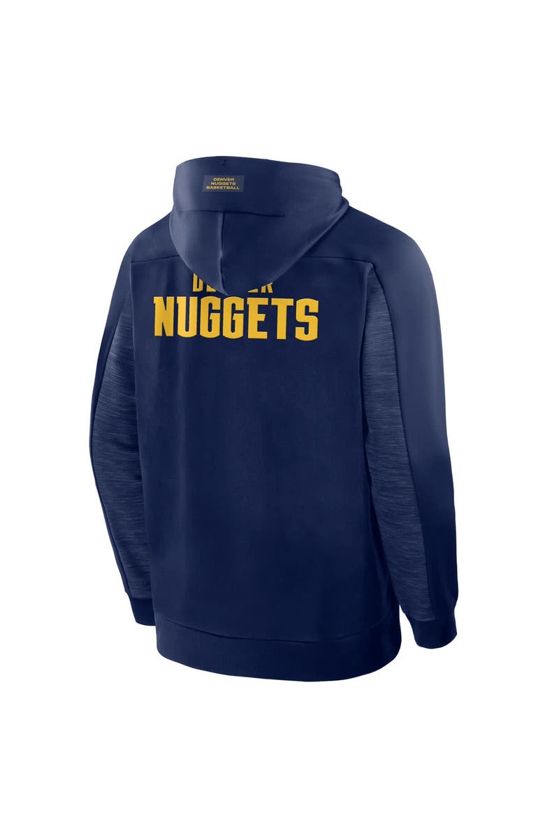 FANATICS Men's Fanatics Navy Denver Nuggets Back Door Cut Play Defender Full-Zip Hoodie, Alternate, color, Navy