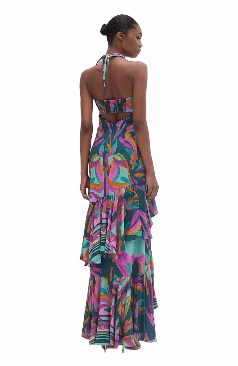 PatBO Aljezur Collar Dress, Alternate, color, 