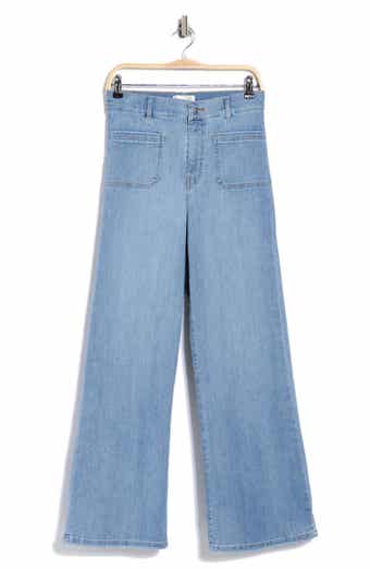 Le Slim Palazzo Bardot Pocket Wide Leg Jeans