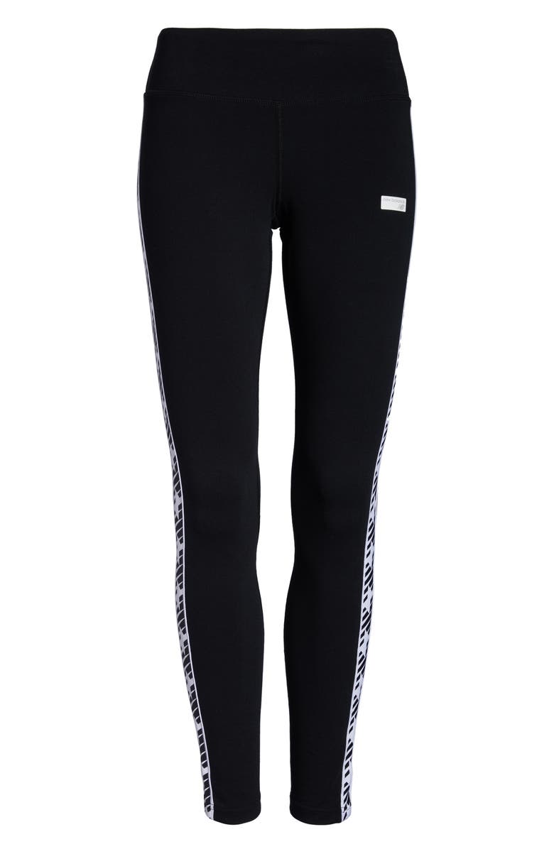 New Balance Athletics Logo Ankle Leggings, Alternate, color,