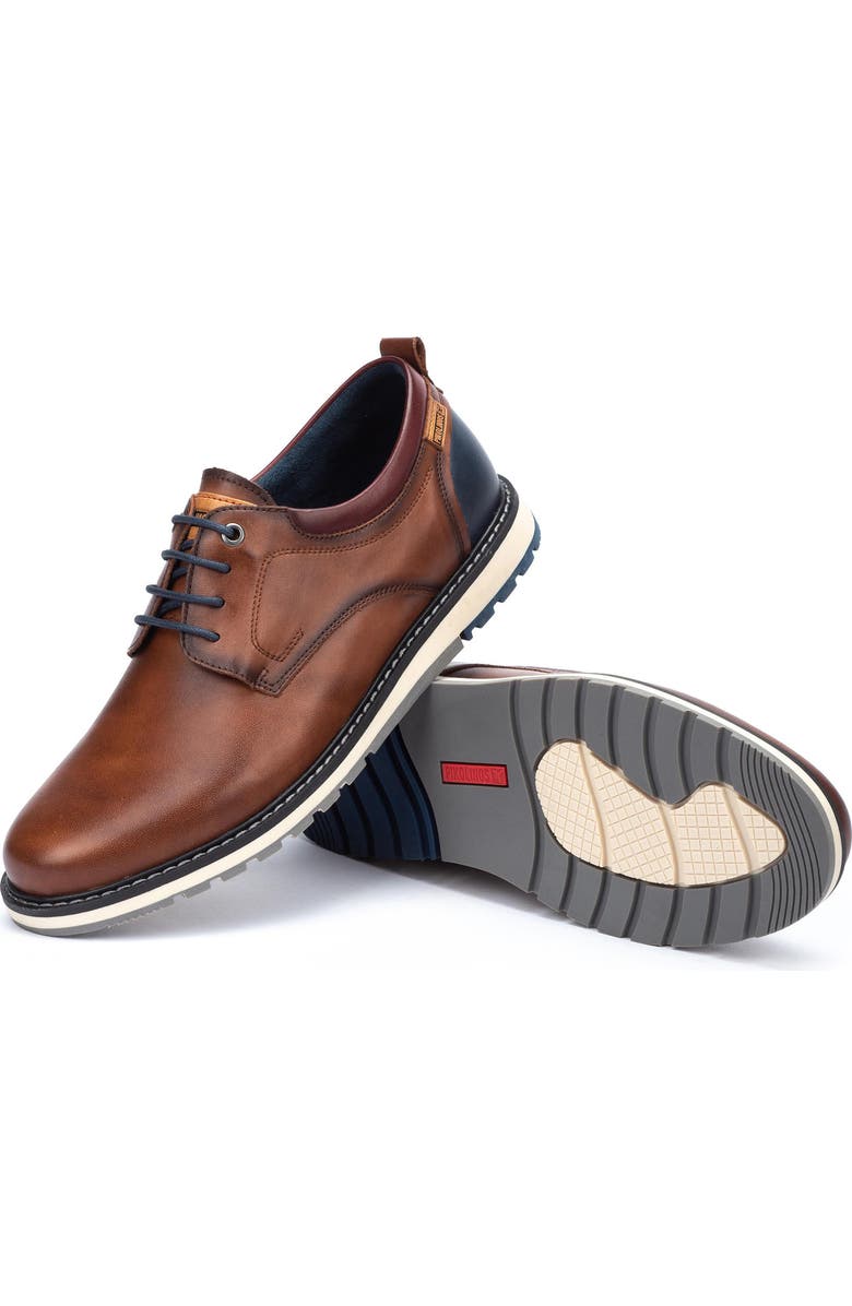 PIKOLINOS Berna Wingtip Oxford, Alternate, color, Cuero