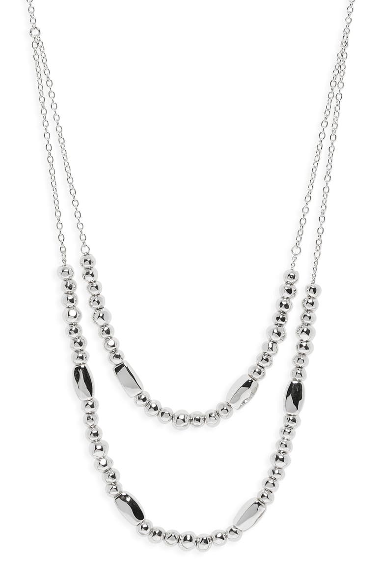 gorjana Kellen Adjustable Layer Necklace, Alternate, color, 