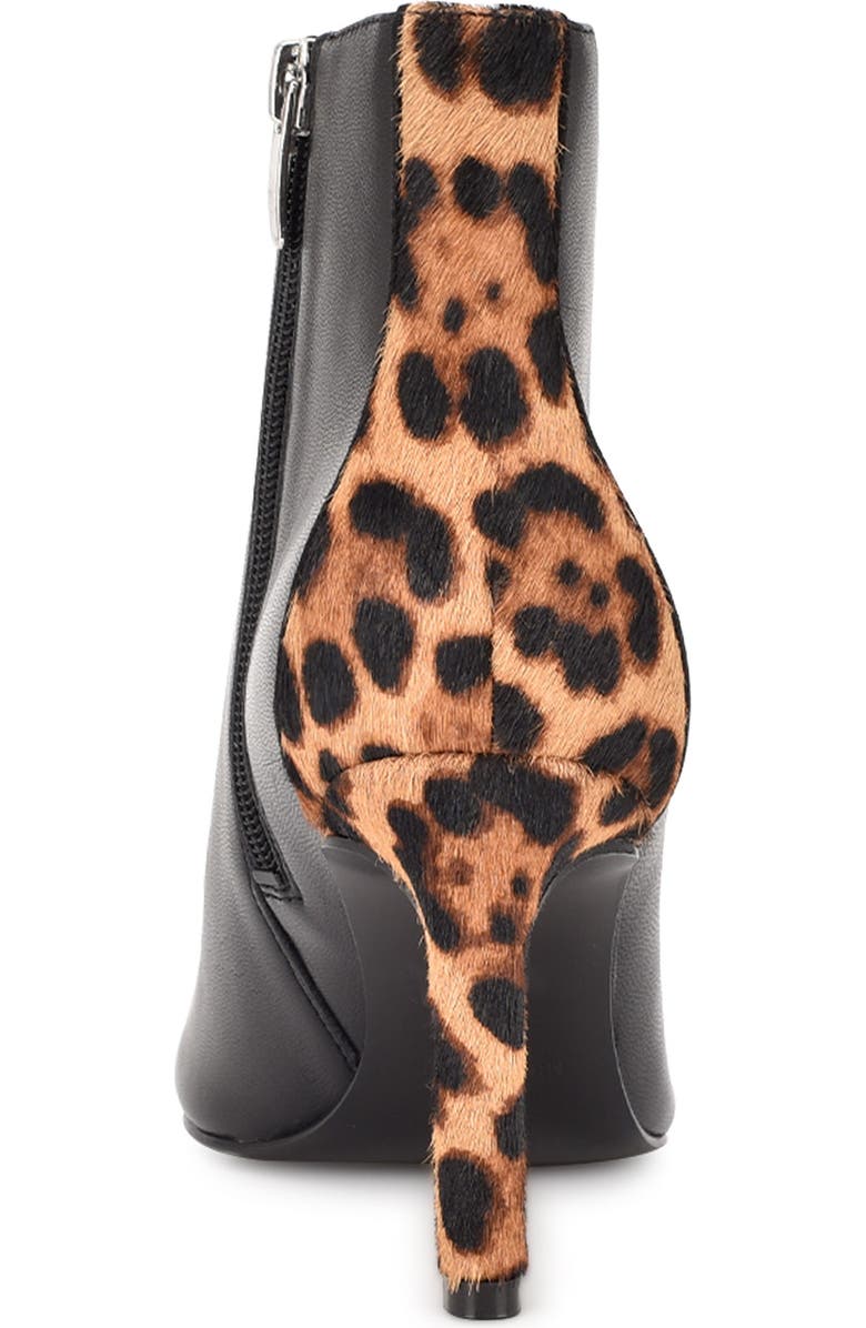 Nine West Mikale Pointed Toe Faux Calf Hair Boot, Alternate, color,