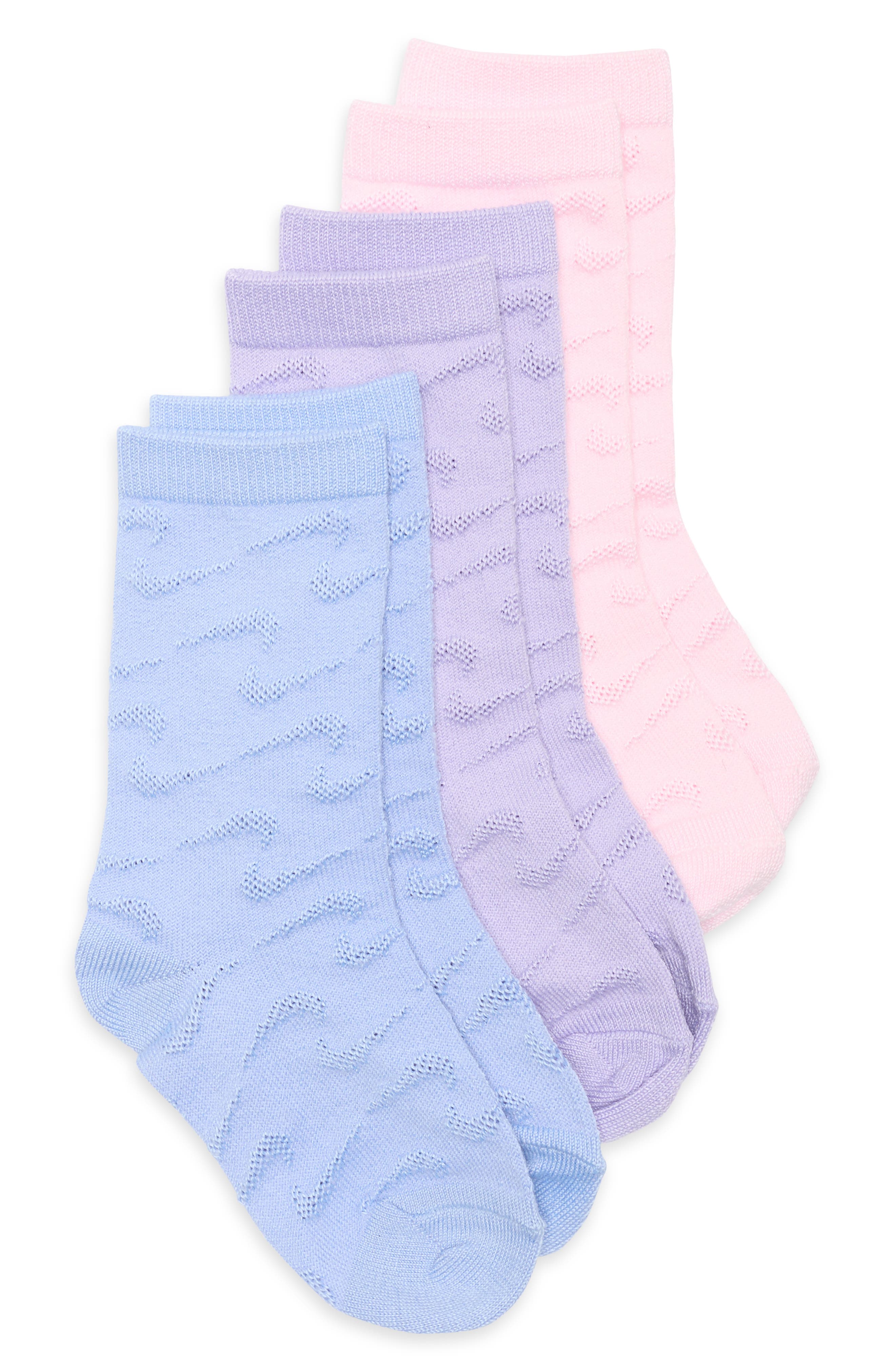 Nike Kids' Swoosh 3-Pack Crew Socks