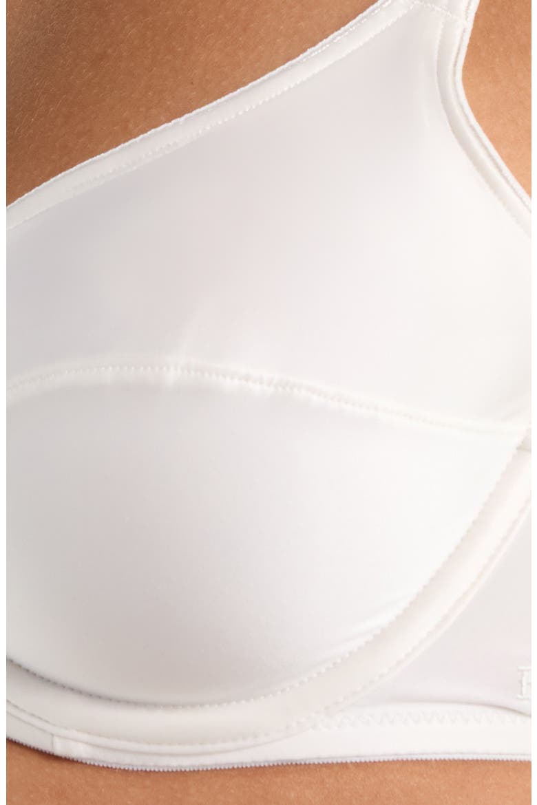 Satin Underwire Bra, Alternate, color, IVORY