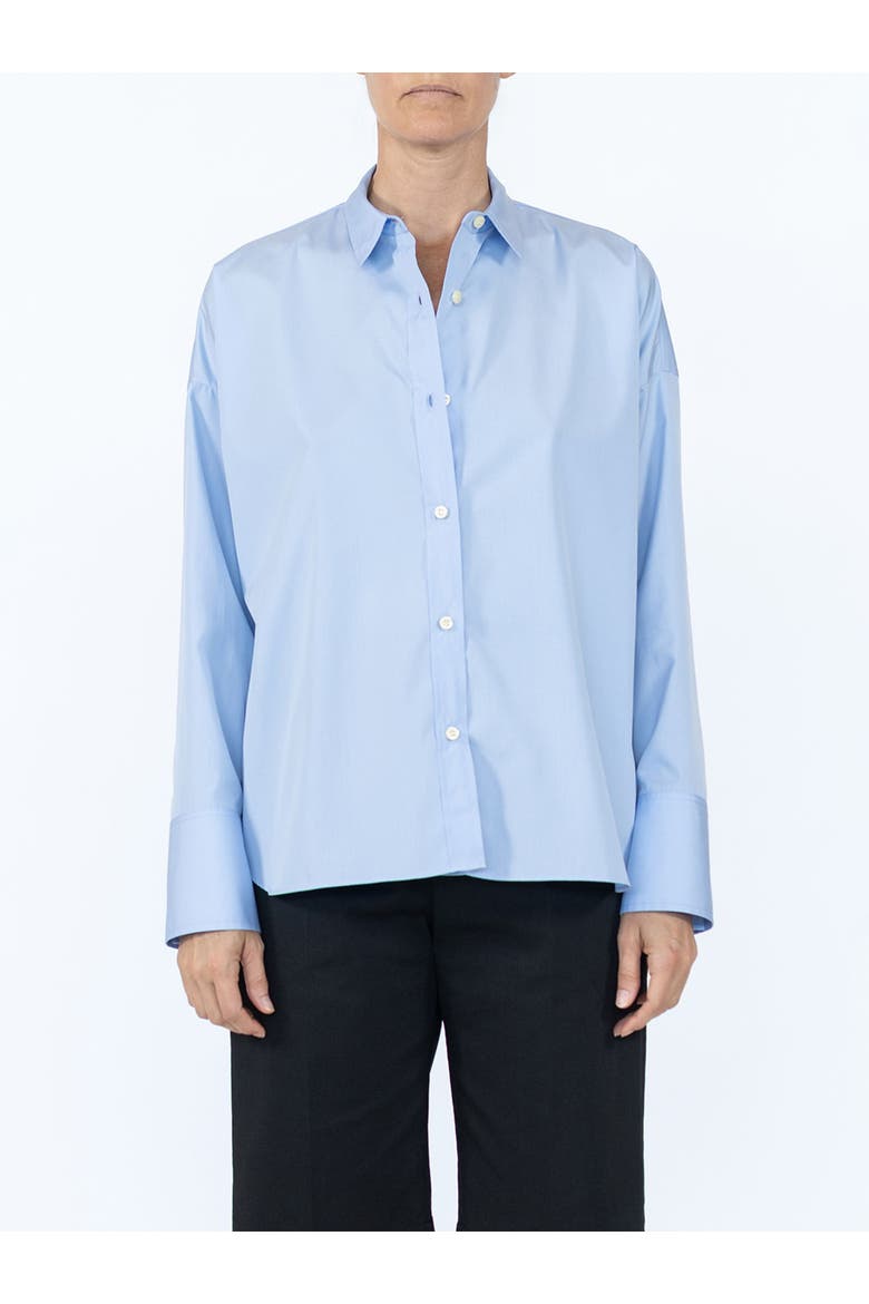 Sirene Scarf back shirt, Alternate, color, Pale Blue/Lagoon