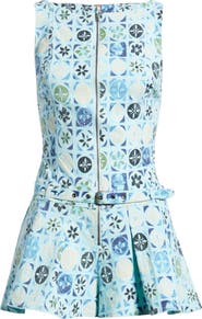 Free People Dune Dancer Belted Floral Romper