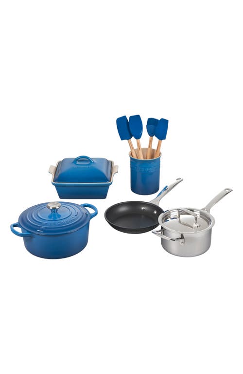 Le Creuset 12-piece Mixed Material Cookware Set In Marseille