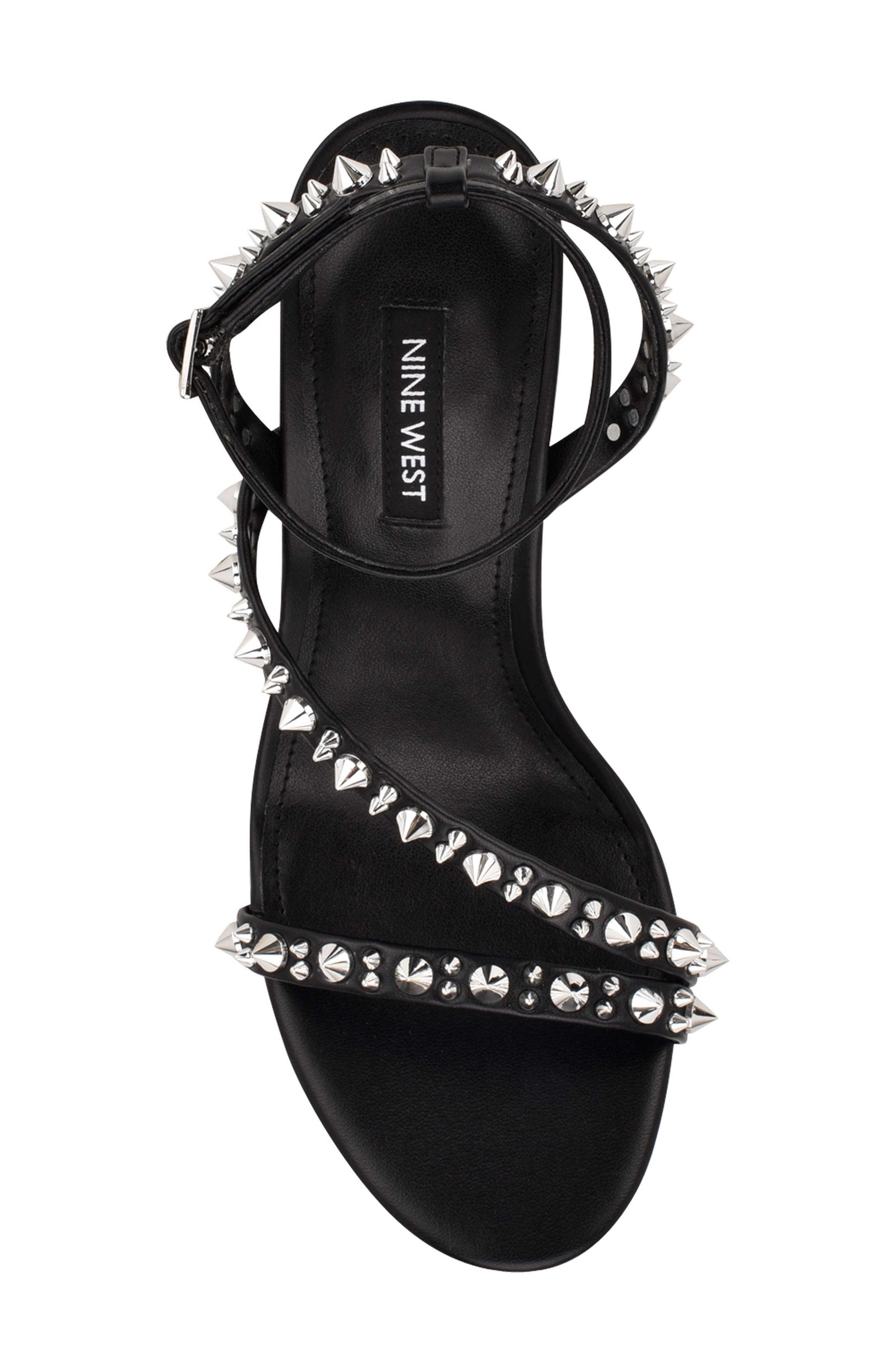 Nine West Mitz Ankle Strap Sandal, Alternate, color, 