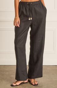 Aqua Blu High Waist Resort Pants