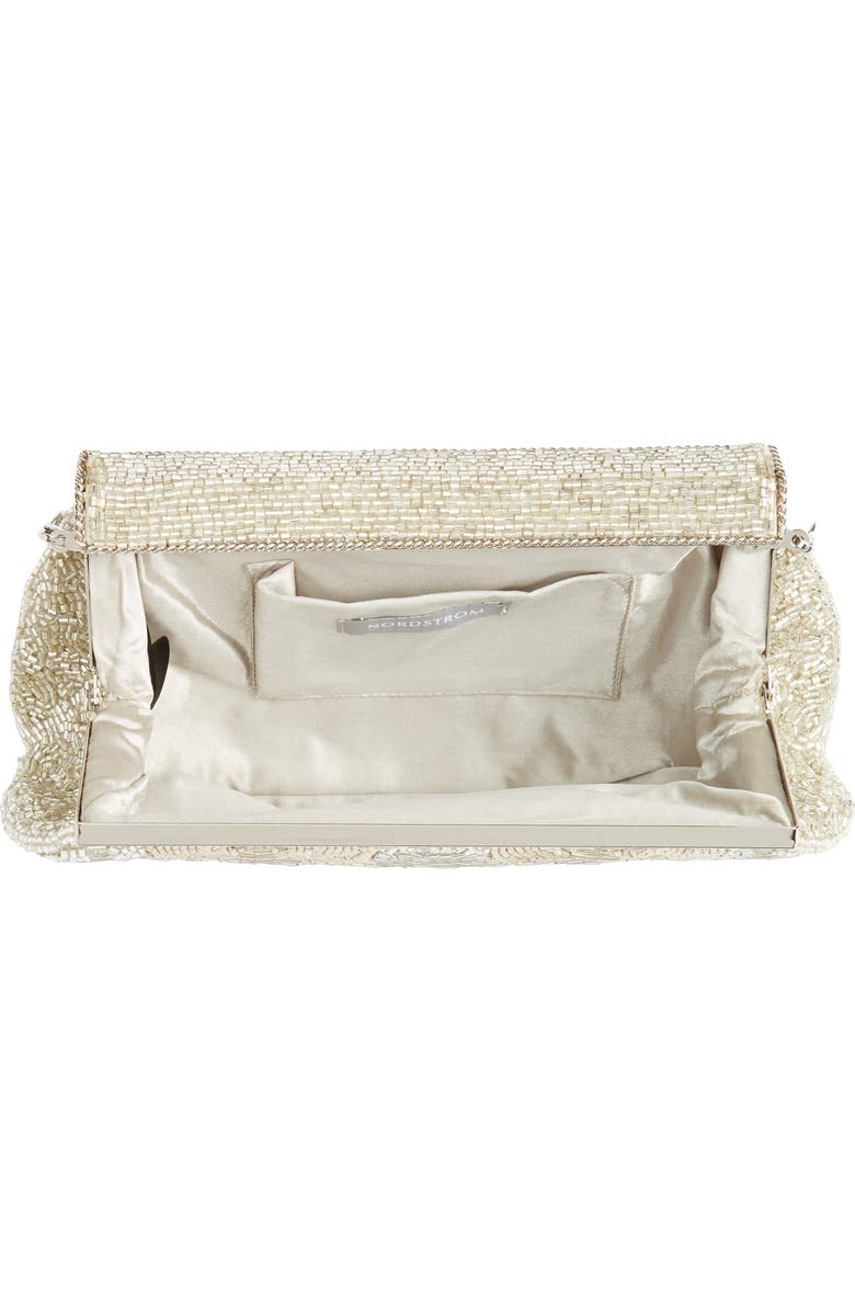 Nordstrom Rivoli Beaded Clutch, Alternate, color,