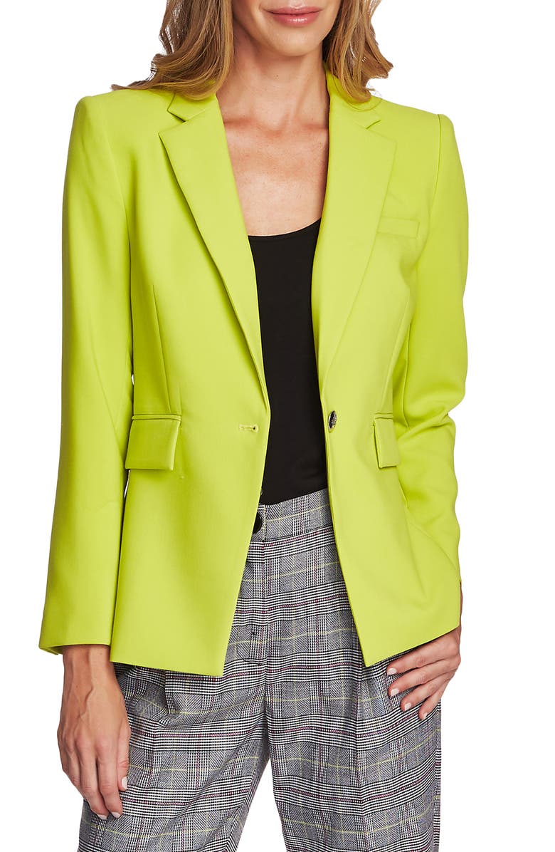 Vince Camuto Stretch Crepe Blazer, Main, color, 