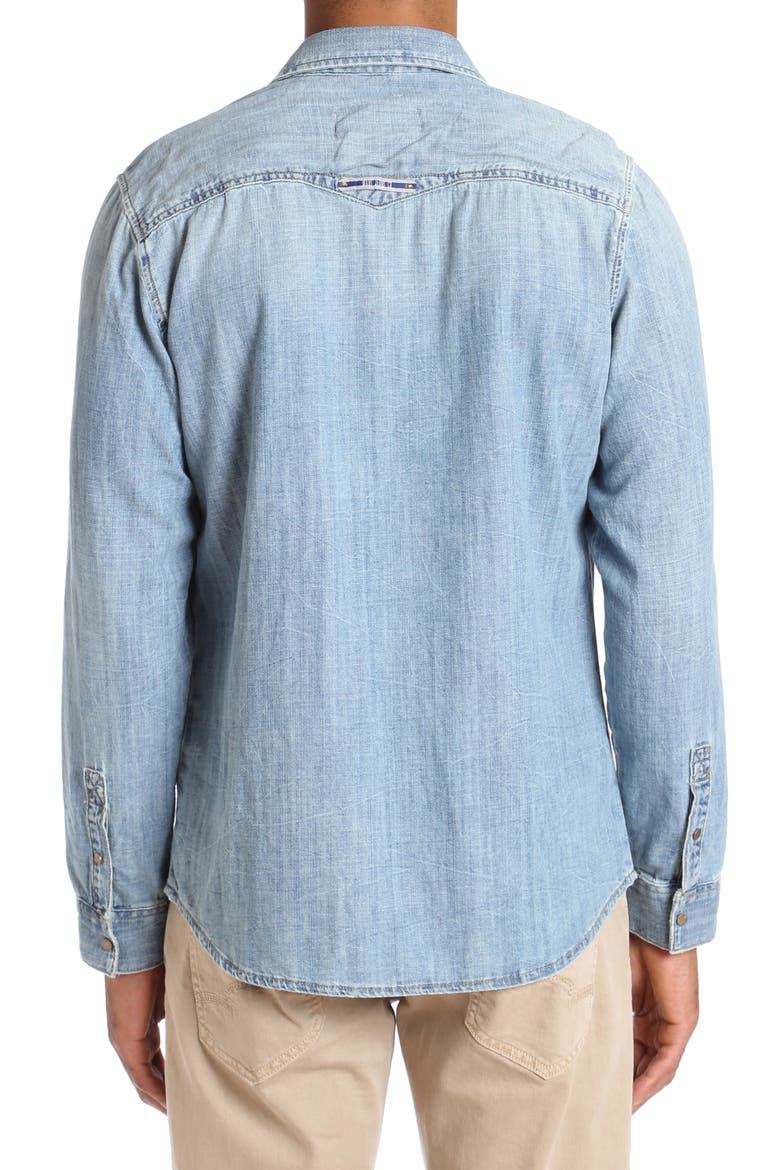 Rio Denim Shirt, Alternate, color, LIGHT CAMO VINTAGE