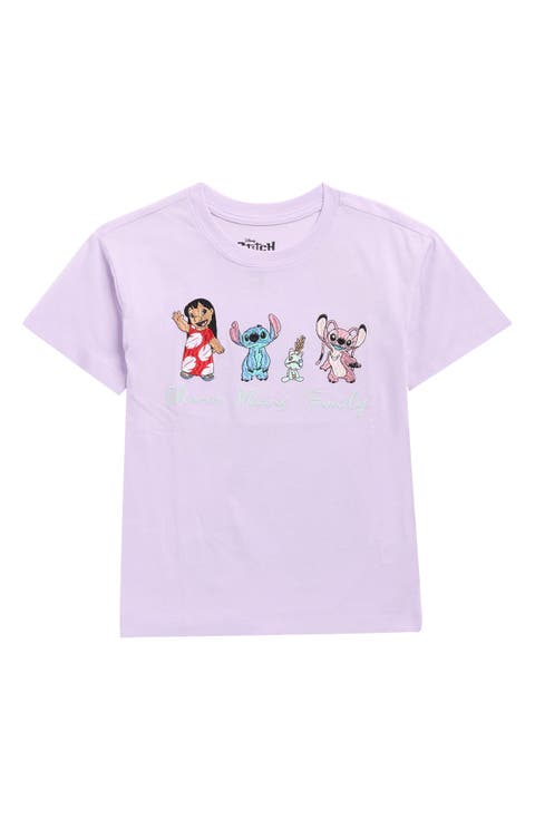 Kids' Stitch Embroidered T-Shirt (Little Kid & Big Kid)