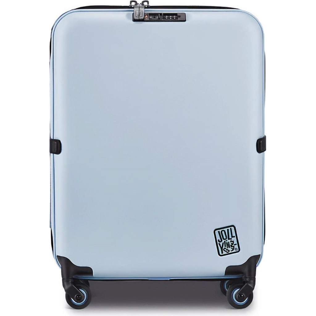 Pixie Mood Collapsible Pebble Carry-on Suitcase In Cyan