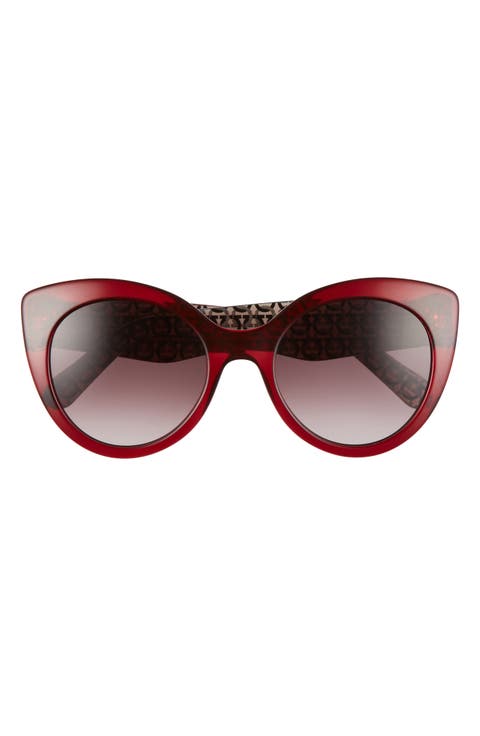 Classic 54mm Gradient Cat Eye Sunglasses