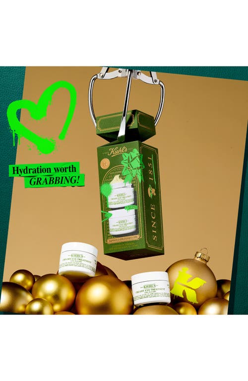 Kiehl's Since 1851 Radiant & Replenished Eyes Duo Set $124 Value In Transparent