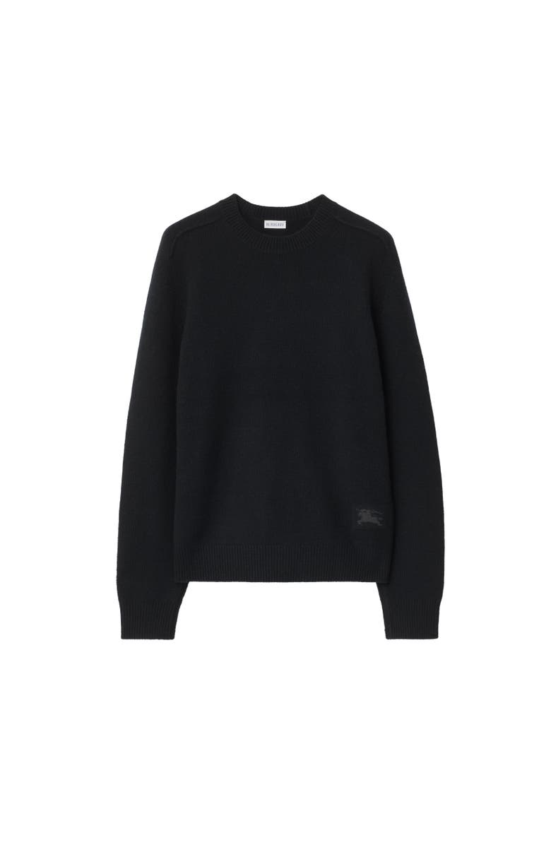 Burberry Cashmere Sweater, Alternate, color, Black