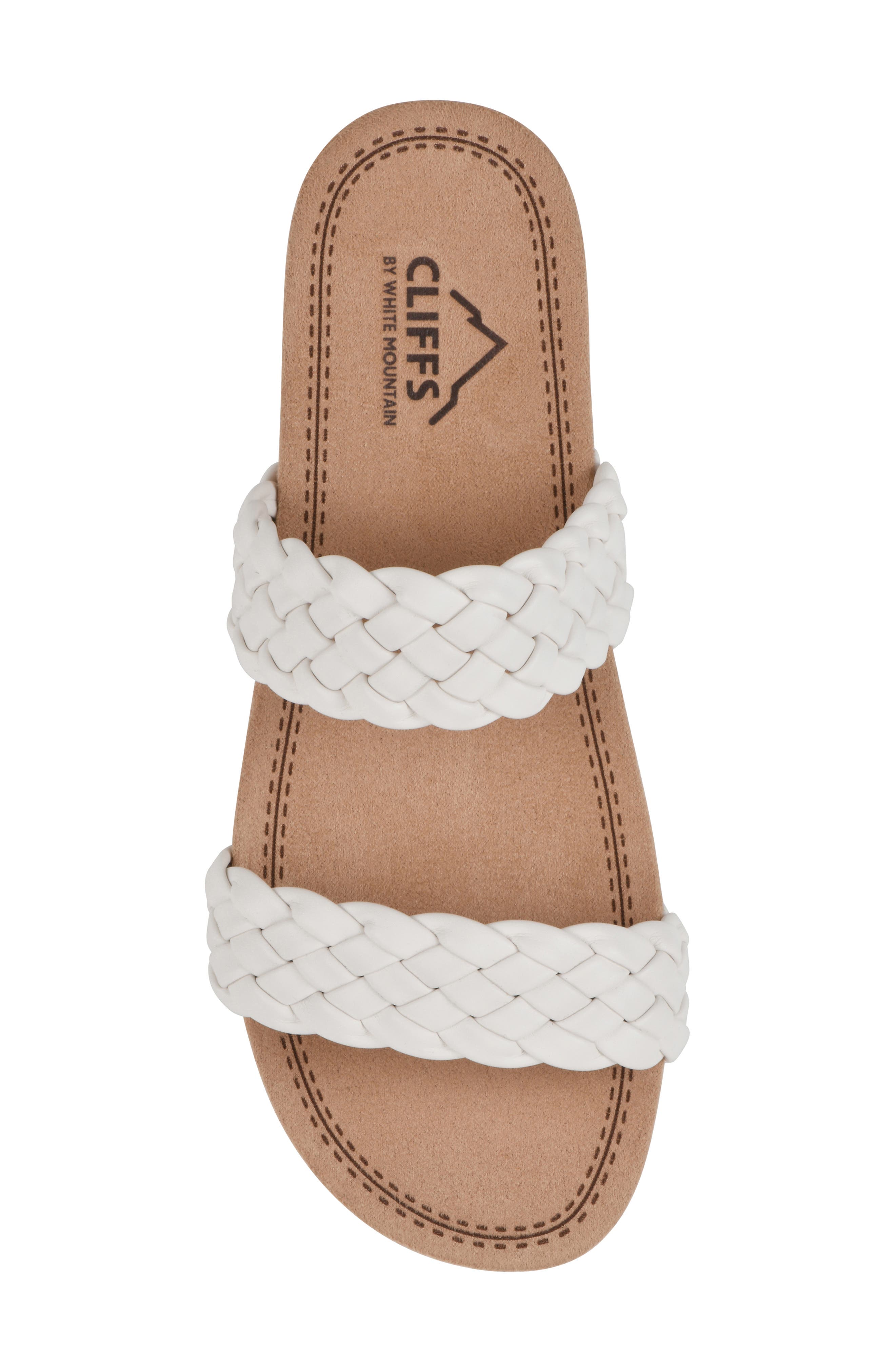 Truly Slide Sneaker, Alternate, color, WHITE/ SMOOTH