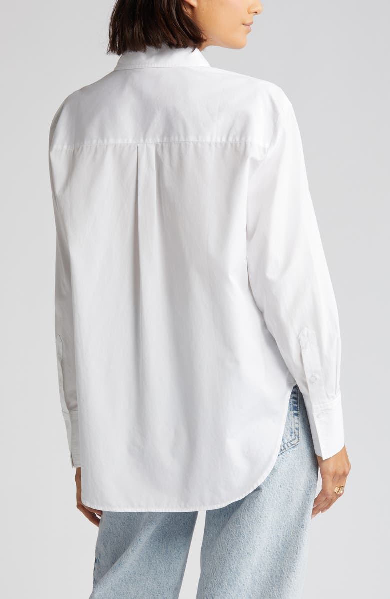 Nordstrom Signature Cotton Poplin Shirt, Alternate, color, 