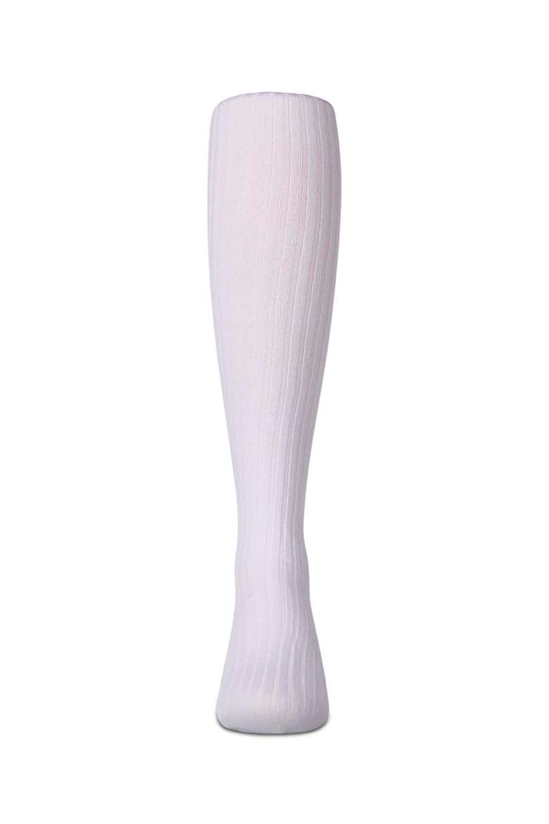 3 Pack Classic Ribbed Knee Socks, Alternate, color, White