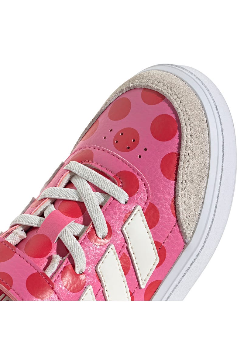 adidas x Disney<sup>®</sup> Kids' Minnie Mouse Courtblock Sneaker, Alternate, color,