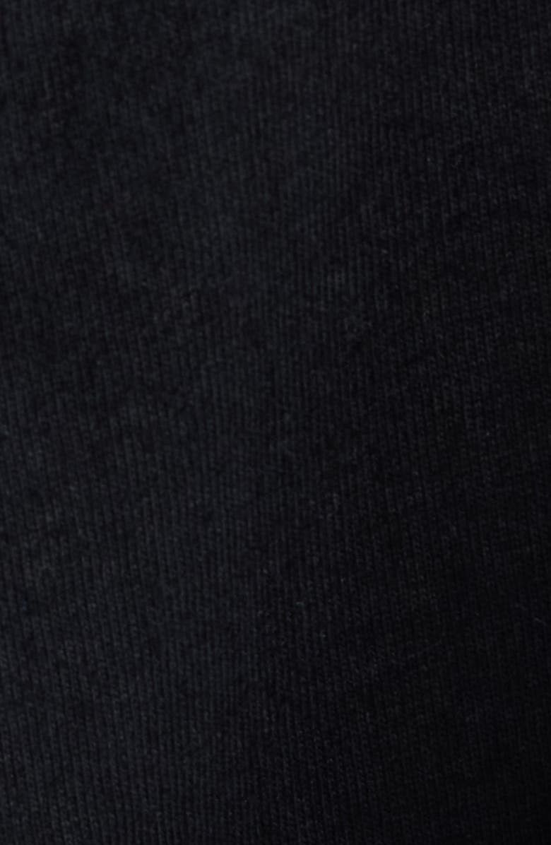 Balenciaga Boxy Distressed Emo Embroidered T-Shirt, Alternate, color, 1041 Faded Washed Black