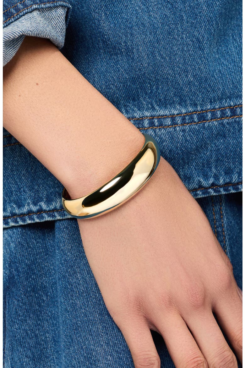Gold Cuff Bracelet - Jalyn, Alternate, color, Gold