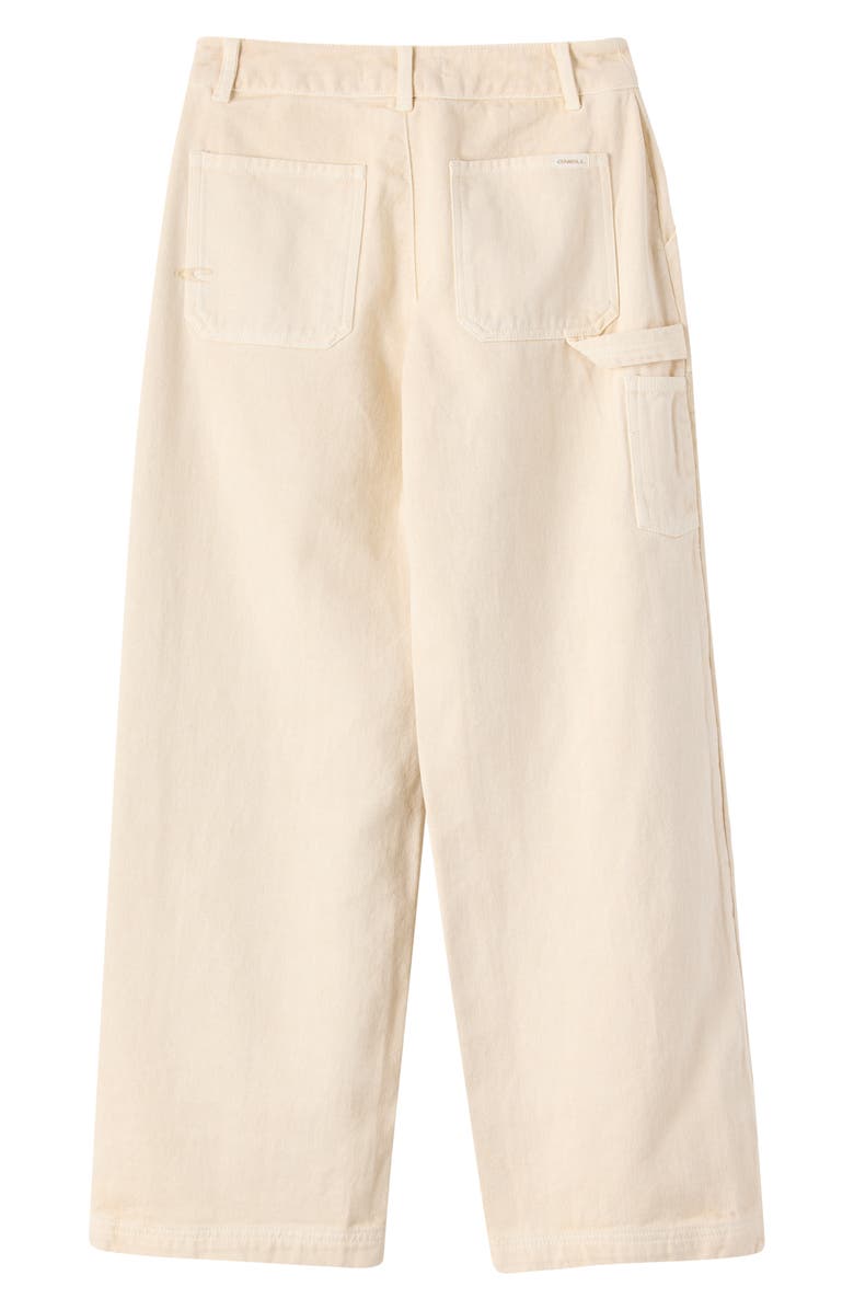 O'Neill Kids' Chandler Wide Leg Carpenter Pants, Alternate, color, Tapioca