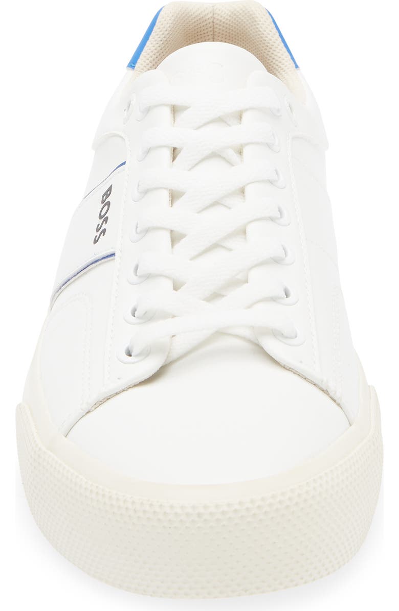 BOSS Aiden Tennis Sneaker, Alternate, color, White/Blue