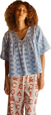 Ace & Jig Maura Reversible V-Neck Top