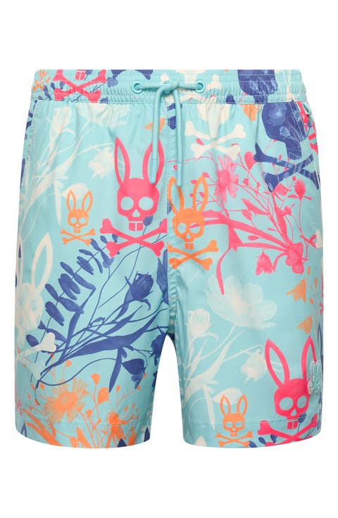 Kids' Santino Print Swim Trunks (Little Kid & Big Kid)