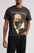 Merch Traffic Smashing Pumpkins Peaking Port Crop Graphic T-Shirt