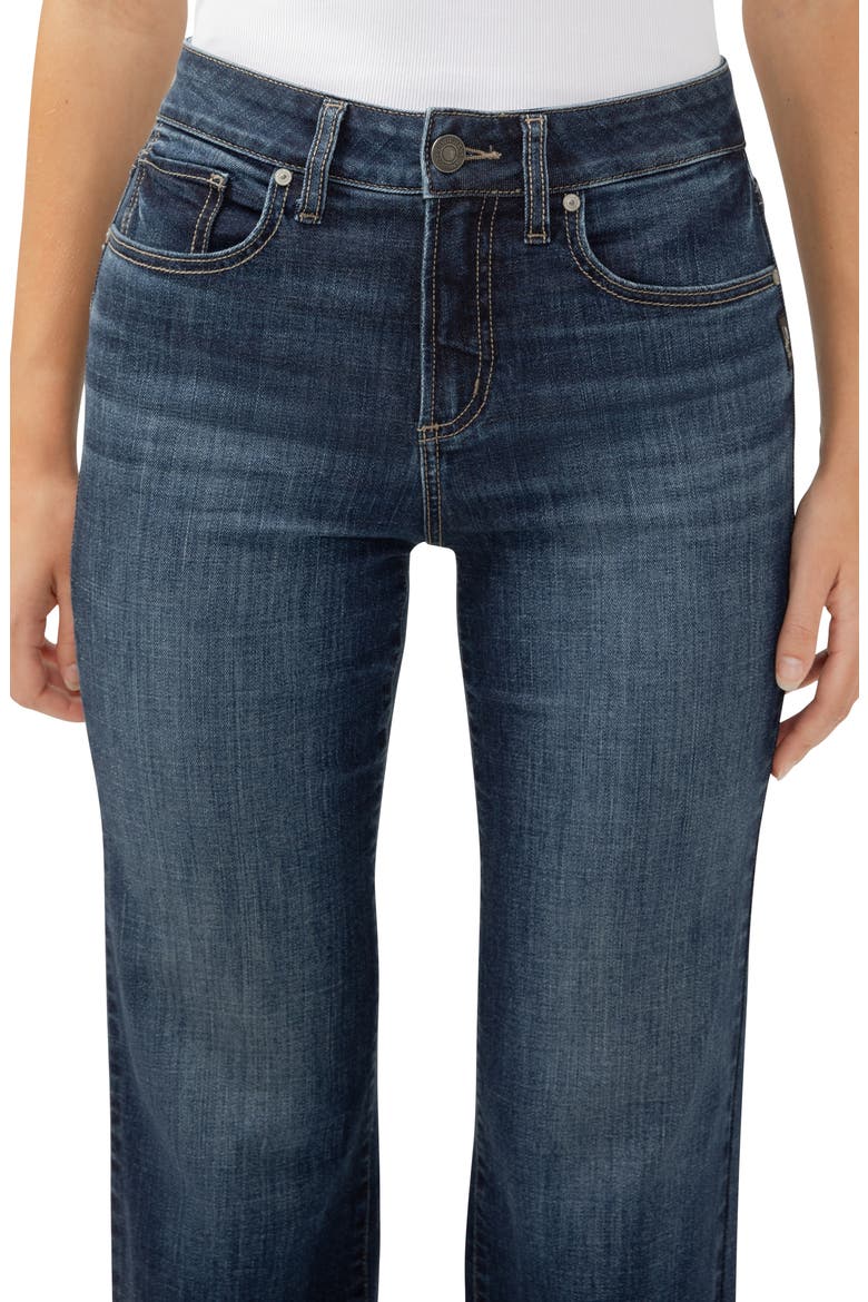Avery Curvy High Waist Relaxed Straight Leg Trouser Jeans, Alternate, color, INDIGO