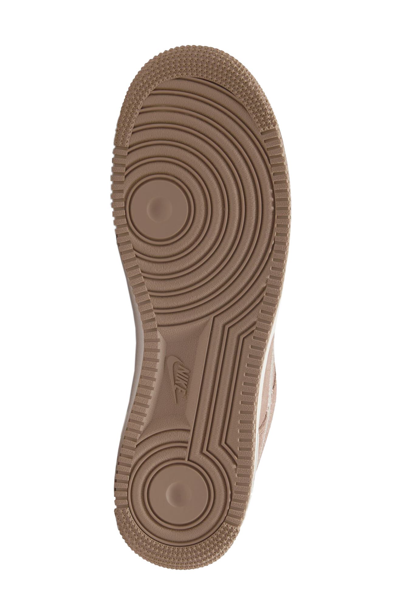 Nike Air Force 1 '07 LV8 Sneaker, Alternate, color, Mink Brown/ Sail