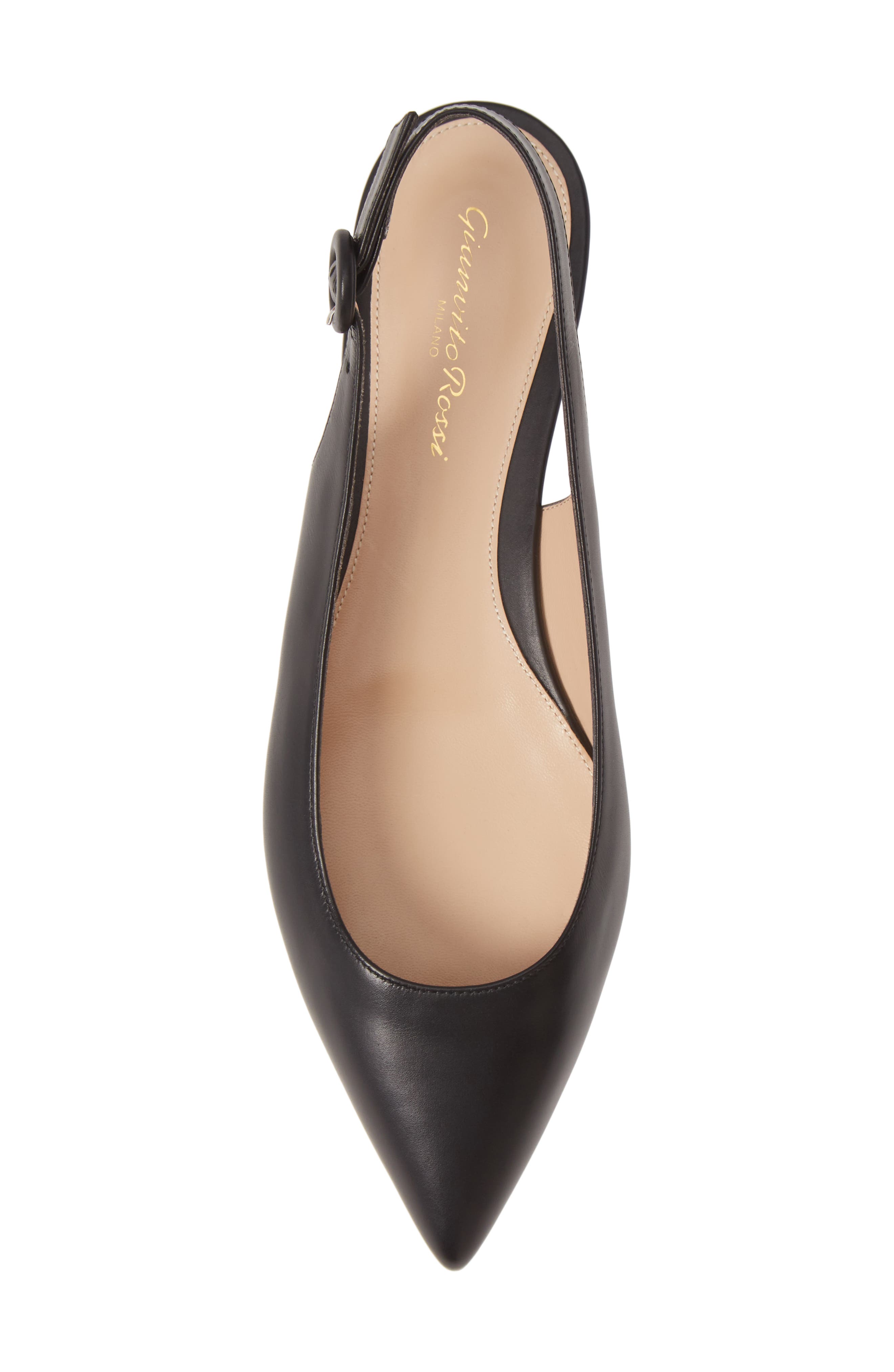 Gianvito Rossi Slingback Flat, Alternate, color, 