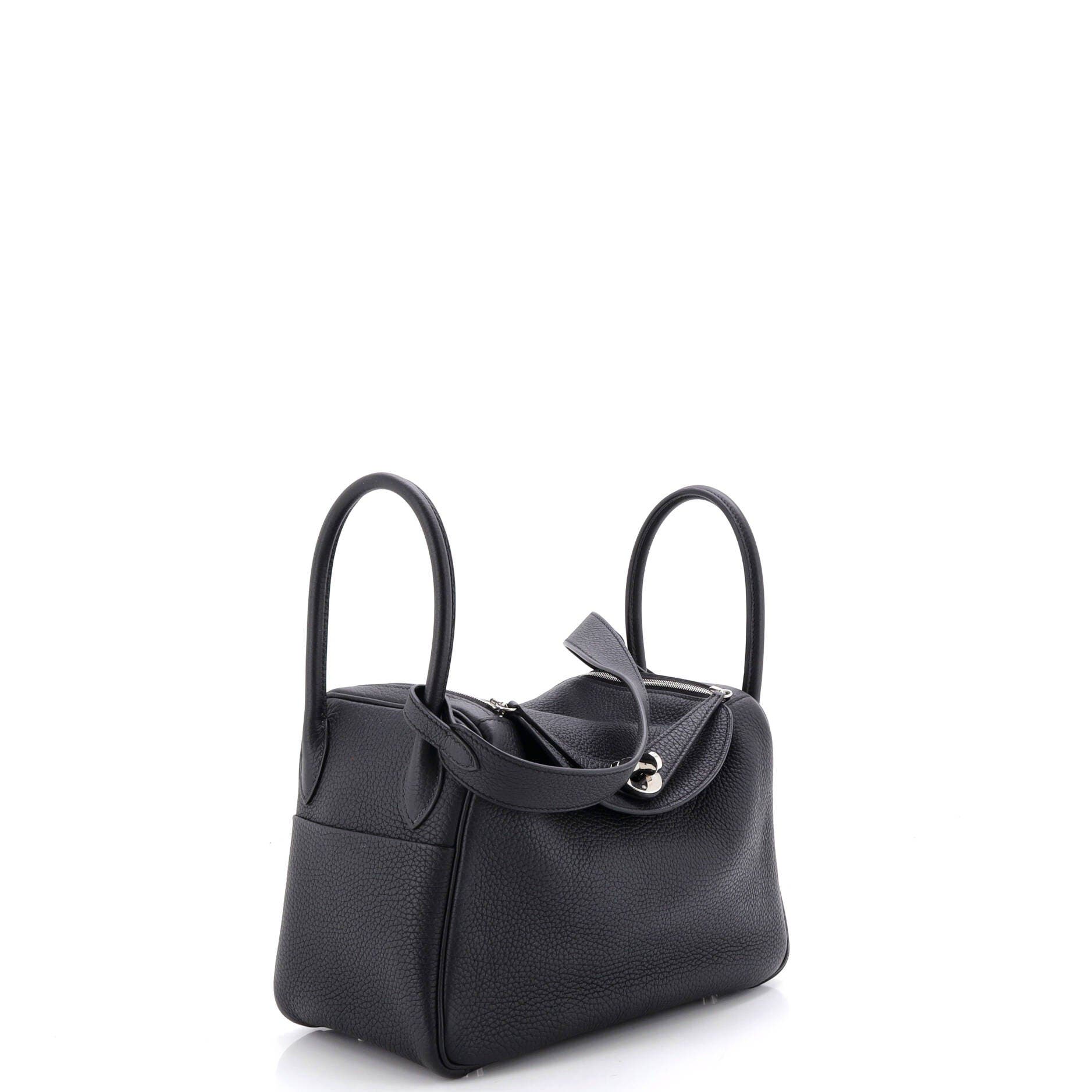 Pre-Owned Hermes Lindy Bag Clemence 26, Alternate, color, Noir