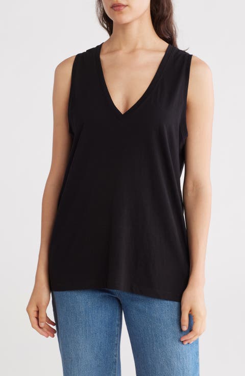 Softfade V-Neck Tank