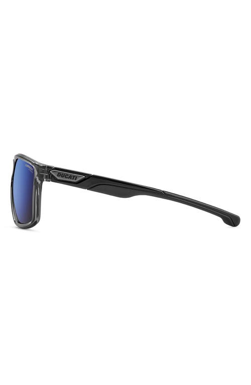Carrera Eyewear X Ducati Carduc 60mm Rectangular Sunglasses