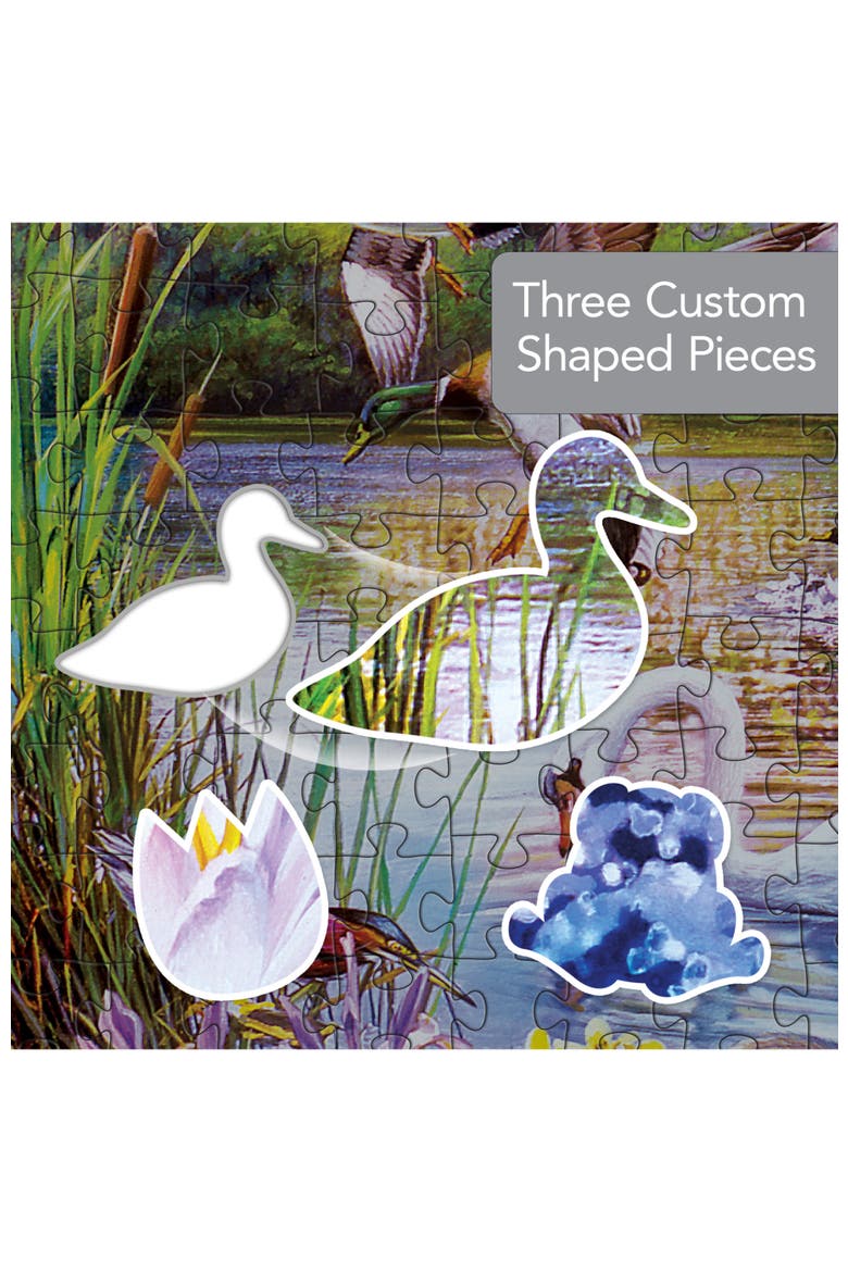 Woodland Ducks 500 Piece Shaped Puzzle, Alternate, color, Multicolor