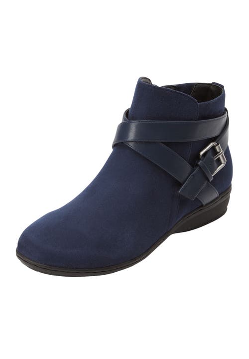 Comfortview The Bronte Bootie In Blue