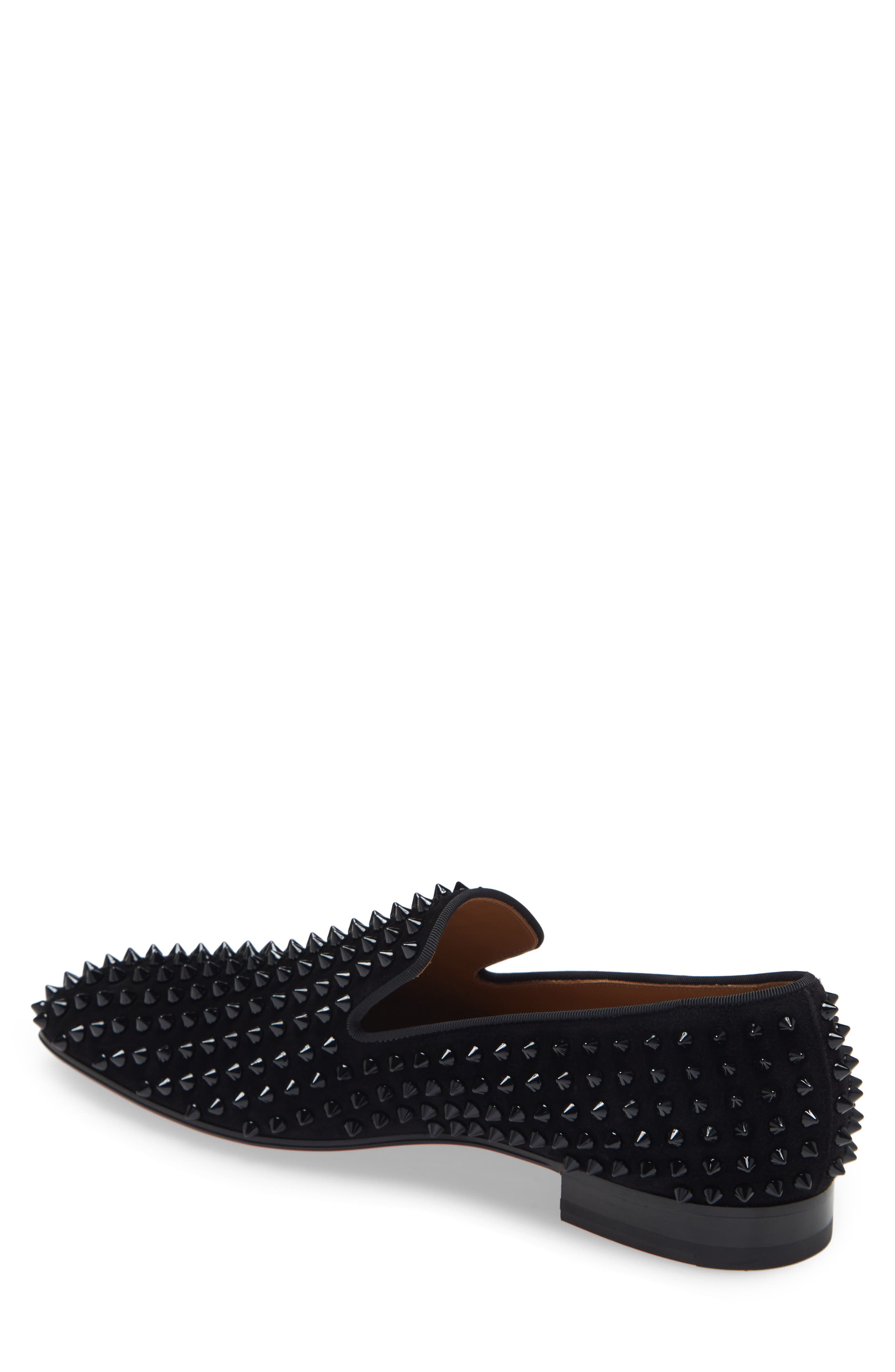 Christian Louboutin Dandelion Spikes Venetian Loafer, Alternate, color, 