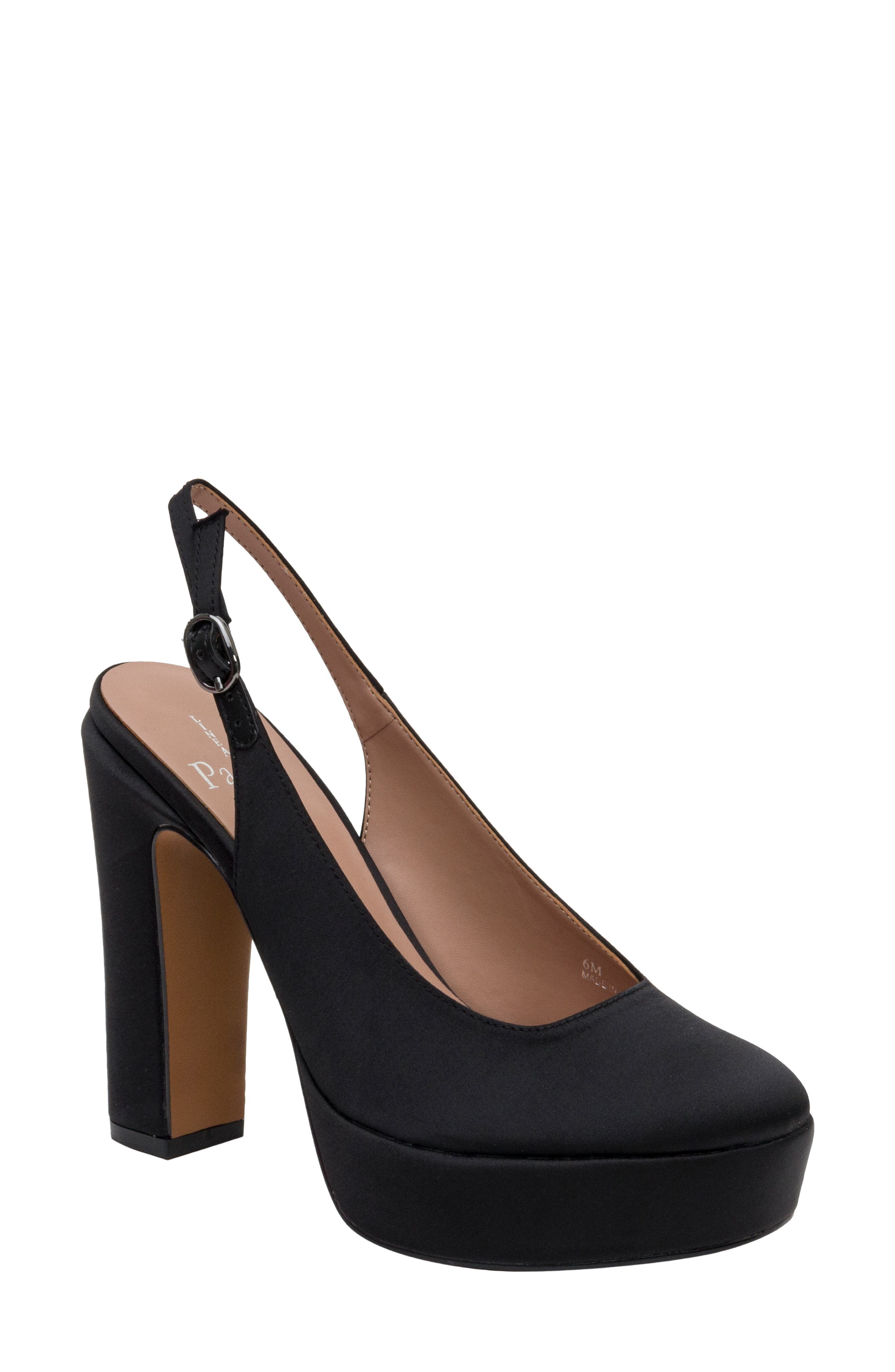 Linea Paolo Ivie Slingback Platform Pump