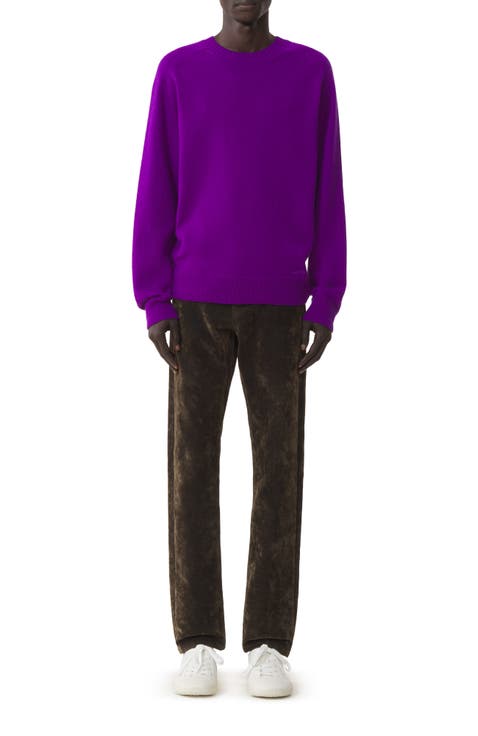 Straight-Cut Sweater In Cashmere