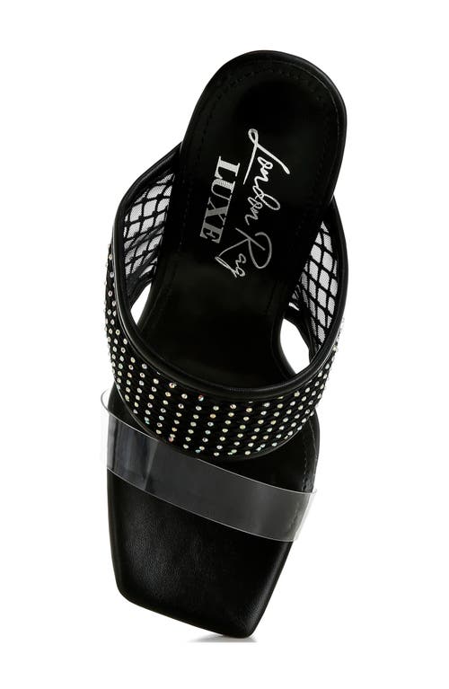LONDON RAG LONDON RAG SALWEEN CLEAR STRAP STILETTO SANDAL 