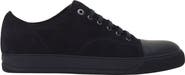 Lanvin Dbb1 Leather And Suede Sneakers