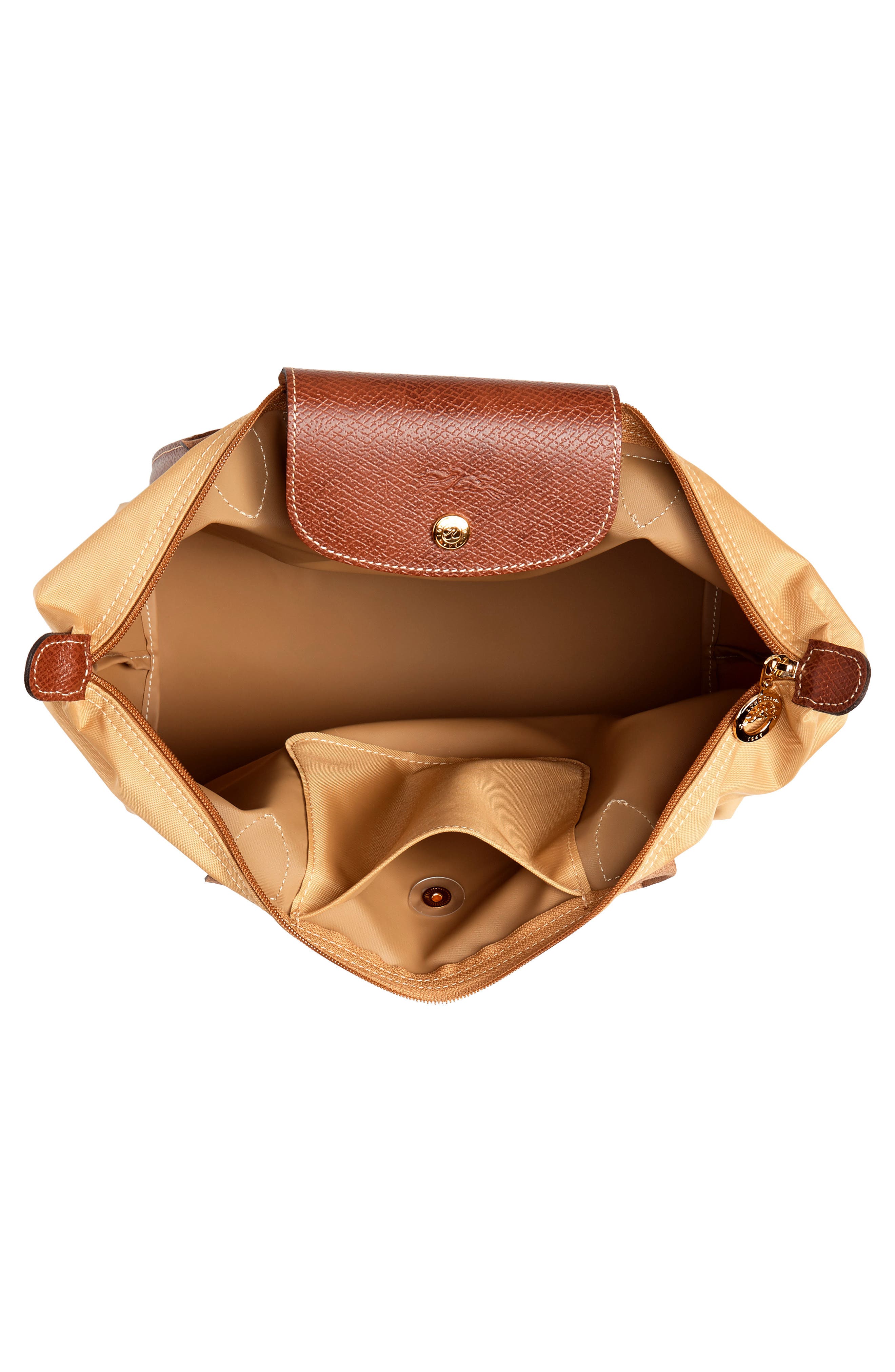 Medium Le Pliage Nylon Shoulder Tote, Alternate, color, HONEY