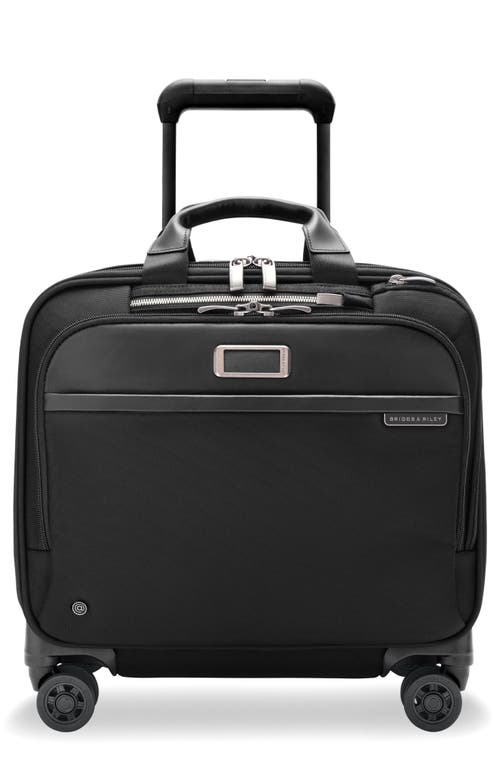 Briggs & Riley Medium Spinner Brief In Black