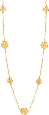 JARDIN Flower Station Chain Necklace