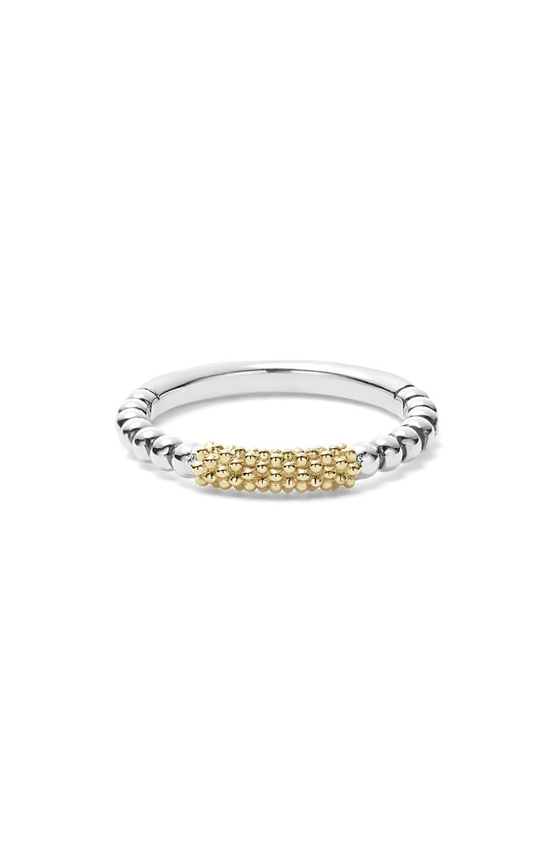 LAGOS Caviar Icon Bar Stacking Ring, Alternate, color, 